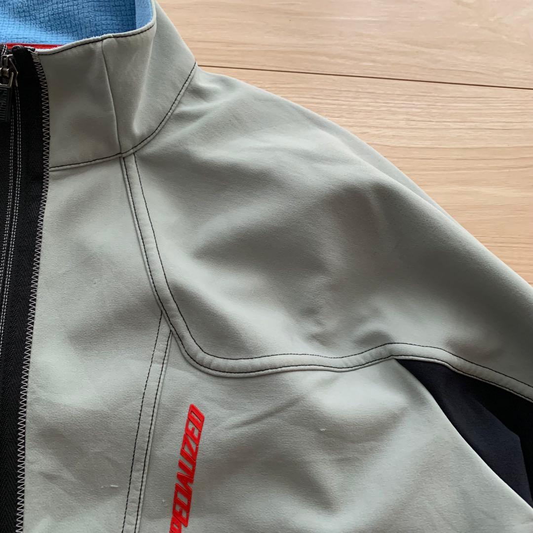 SPECIALIZED サイクルジャケット シェル 裏起毛 防寒 自転車