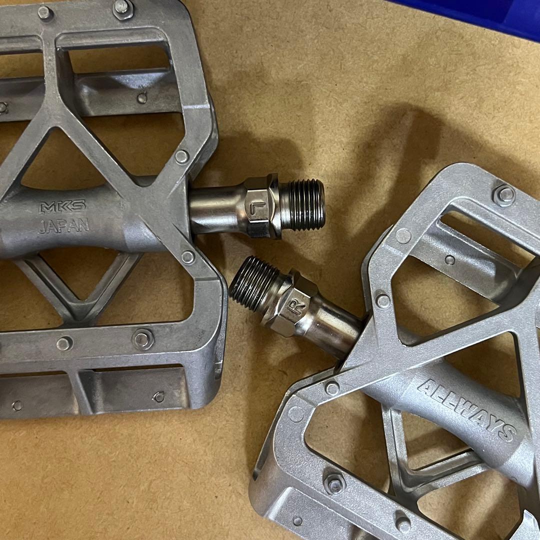 17時まで値下　新品未使用　MKS 三ヶ島製作所ALLWAYS シルバー