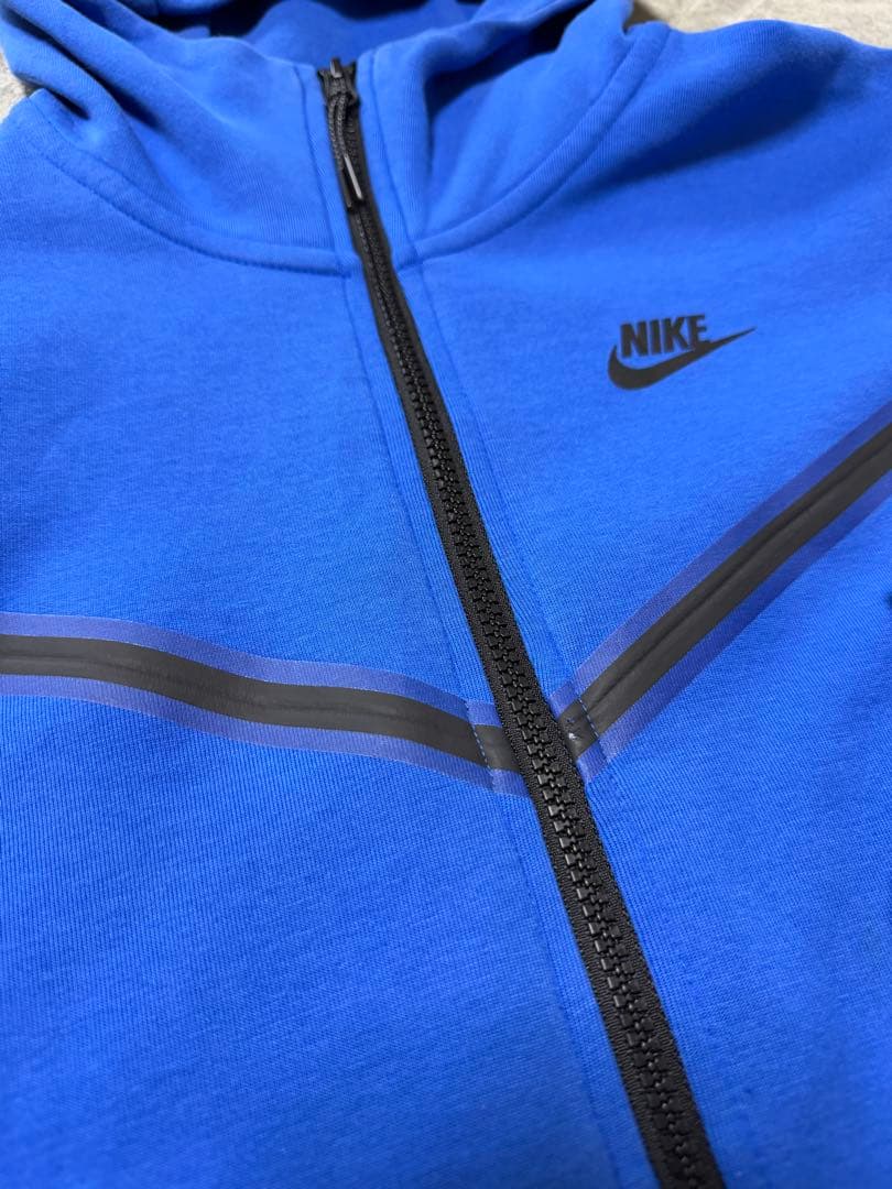【激レア廃盤旧テック】Nikeナイキテックフリース　上下XSロイヤルブルー