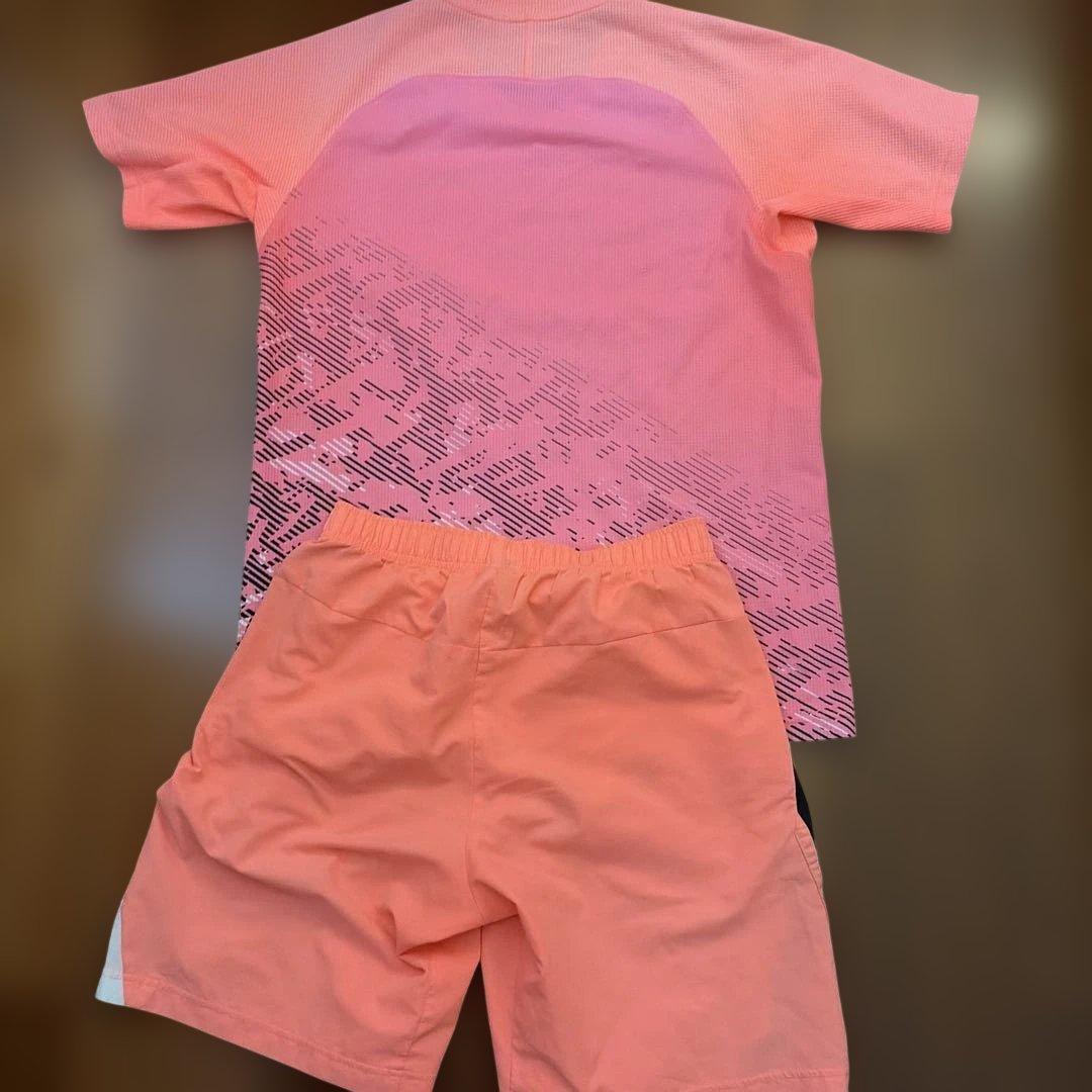 Mizuno ソフトテニスゲームTシャツ、ゲームパンツ セットアップ Lサイズ