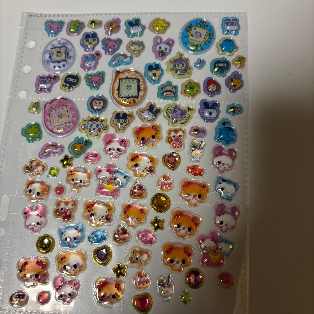 【正規品】ボンボンドロップシール　ディズニー　たまごっち　シール帳完成品