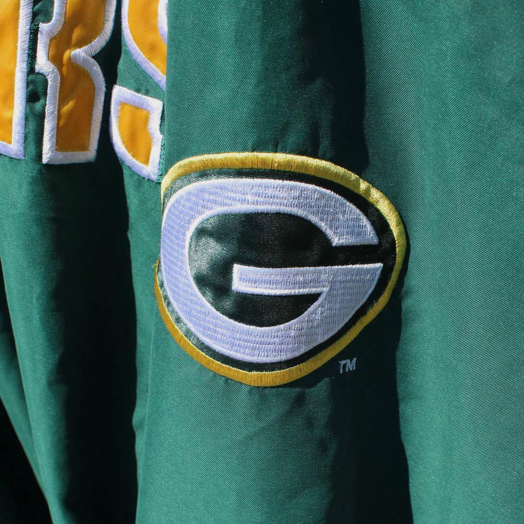 Reebok × NFL グリーンベイ パッカーズ XL 古着 プルジャケット
