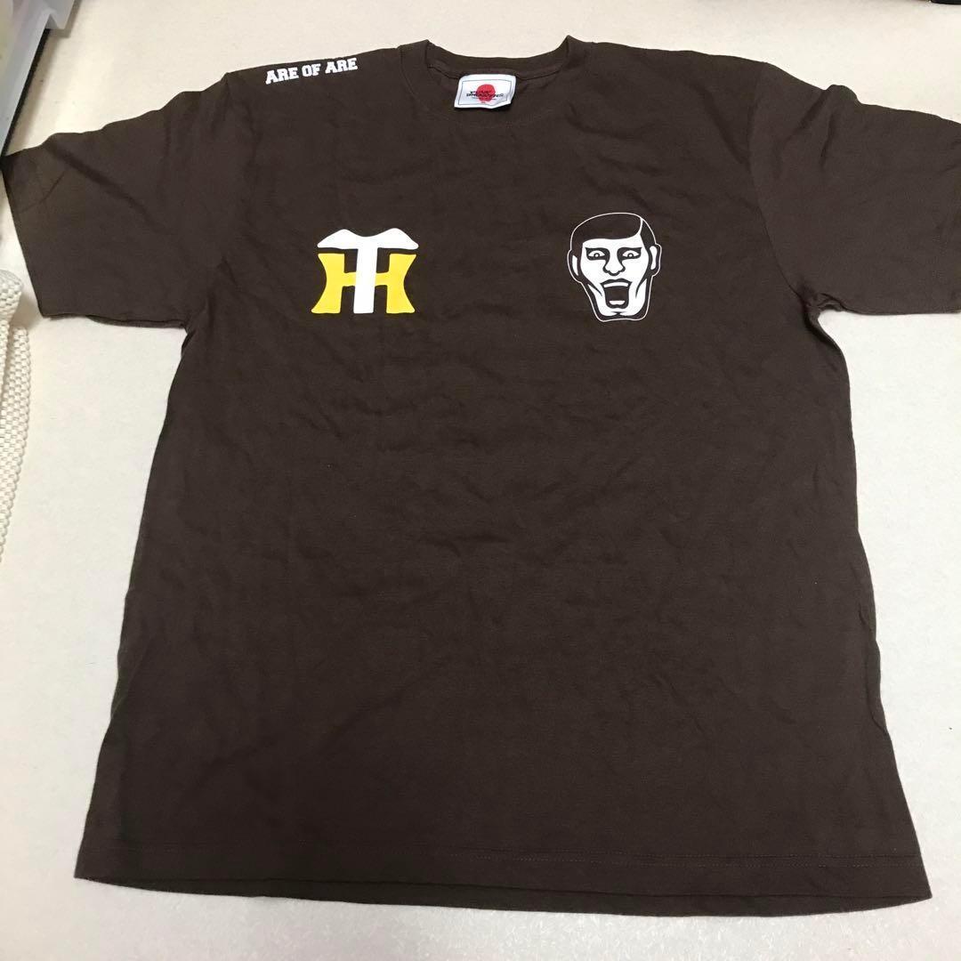 優勝 虎 茶系 半袖 阪神タイガース XL パンクドランカーズ Tシャツ 未使用