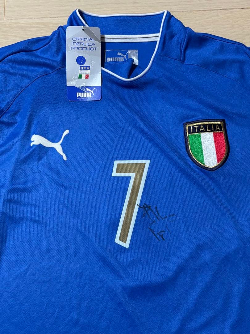 【サイン入り】Puma イタリア代表 DEL PIERO 7