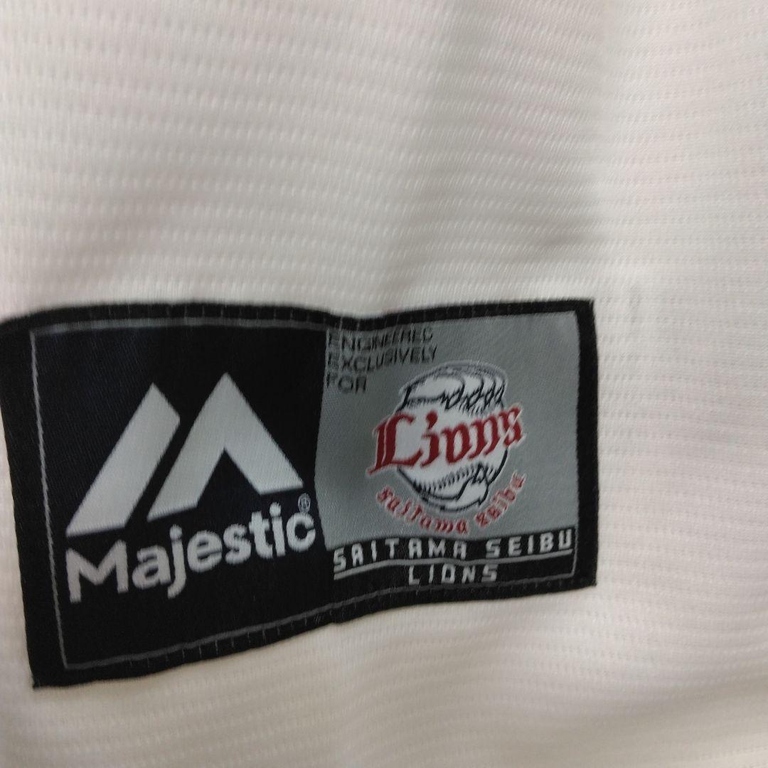 西武ライオンズ 復刻クラシックユニフォーム L サイズ 美品 Majestic