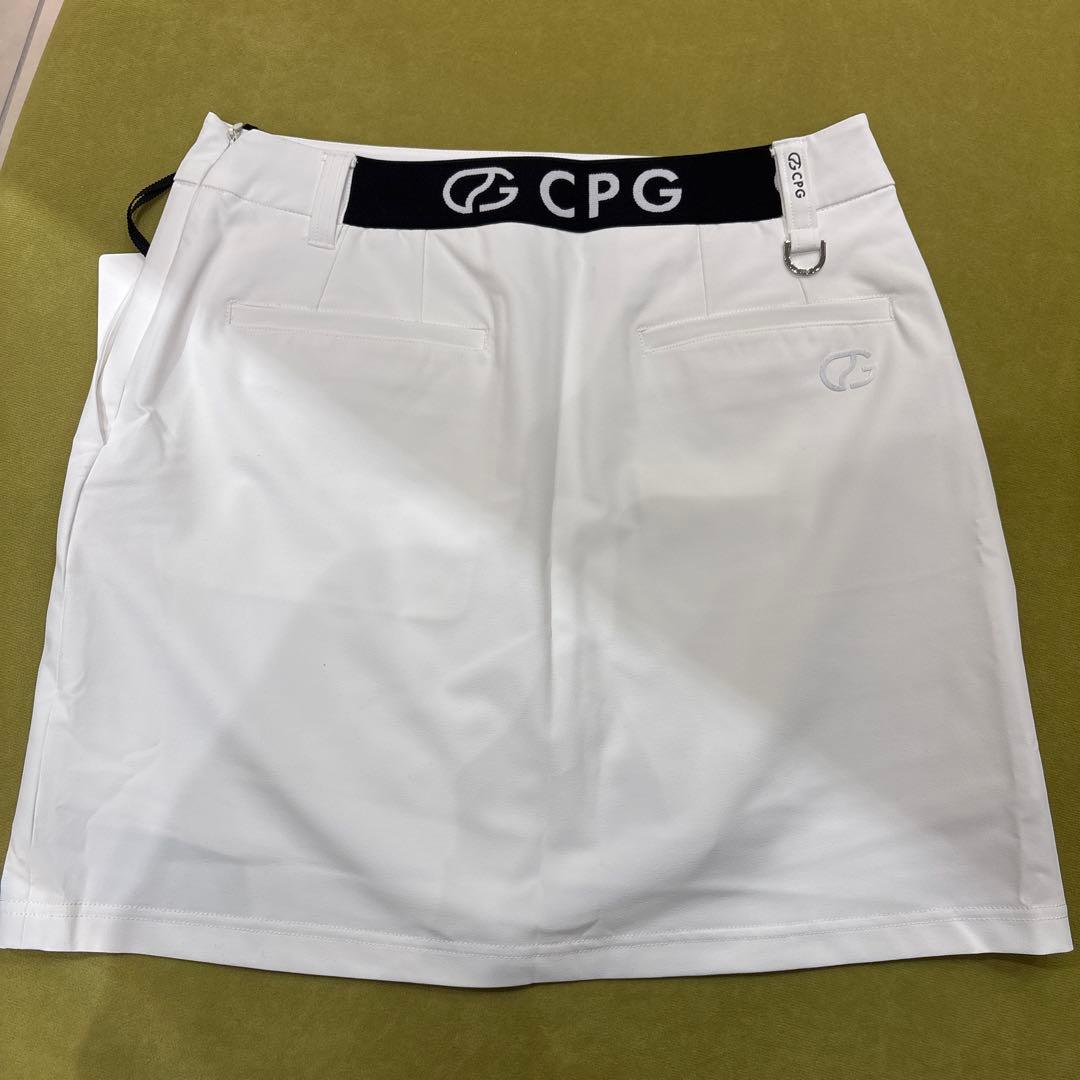 CPG GOLF レディーススカート ホワイト サイズ3