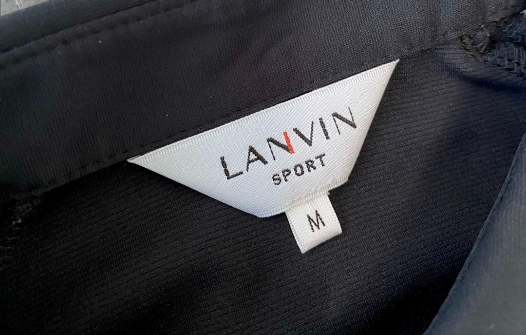 LANVIN SPORT GOLF ハーフジップ　トップス　M