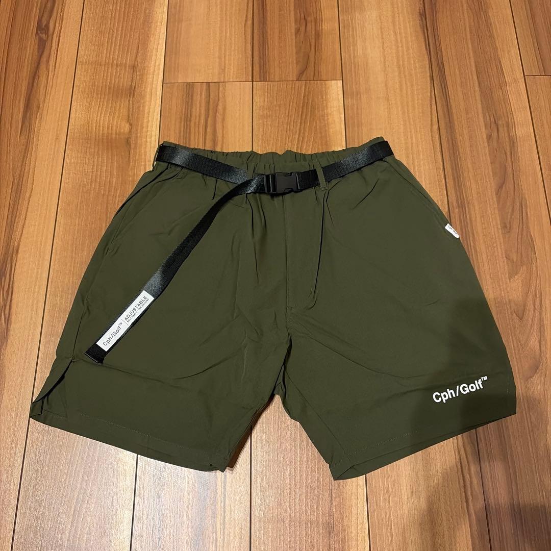 cph/golf SIDE SLIT SHORTS サイズM カーキ