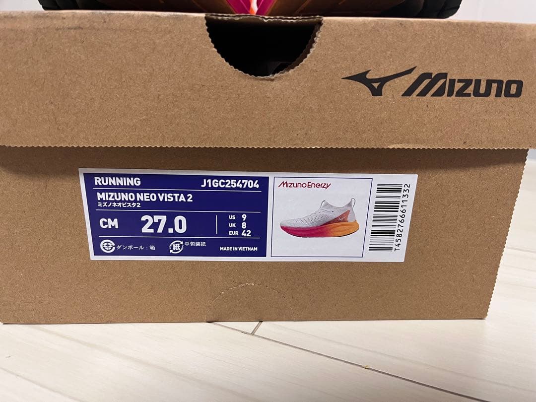 MIZUNO NEO VISTA 2（27.0cm）