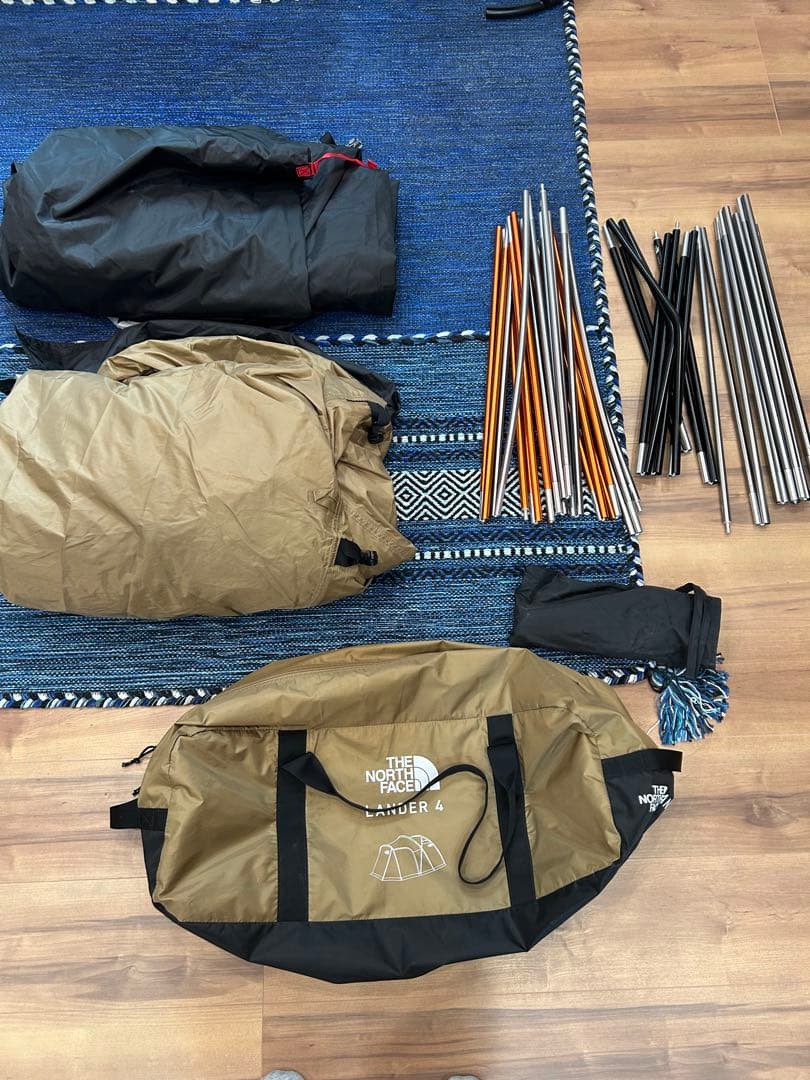 the north face lander4 限定色　ケルプタン　ランダー4