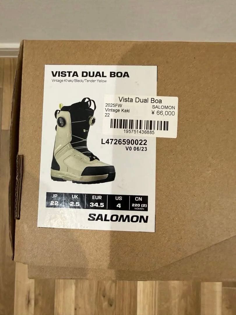 SALOMON VISTA 女性用スノーボードブーツ