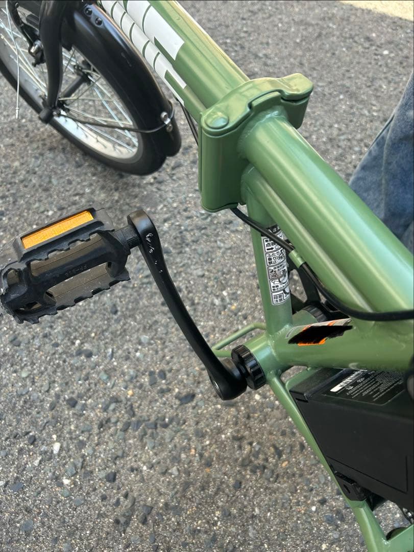 折りたたみ式電動自転車16インチ　ダイワサイクル