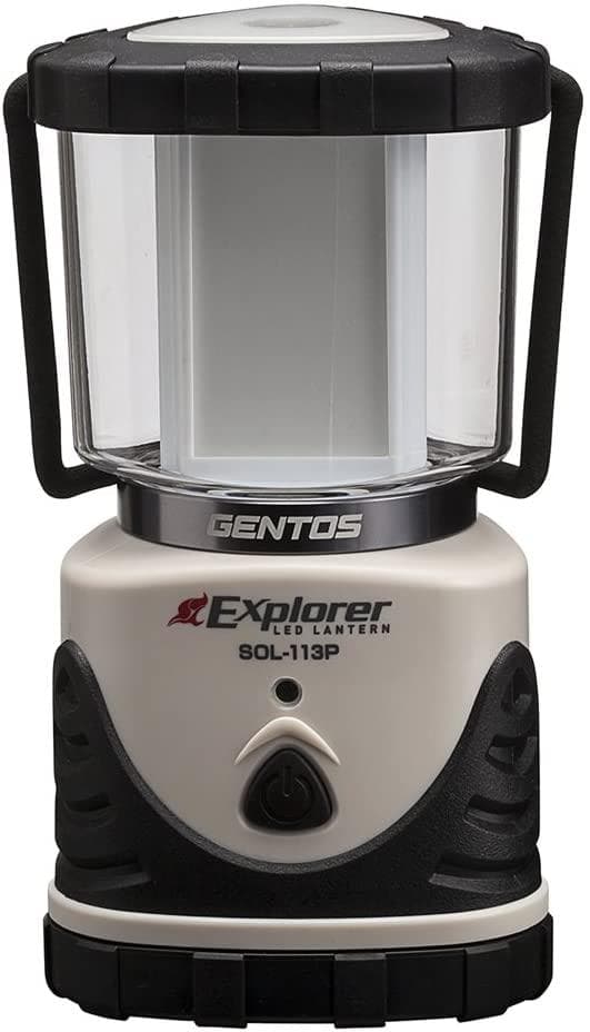 廃版　間接光で和蝋燭のような揺らぐ暖色光ランタン　GENTOS　SOL-113P
