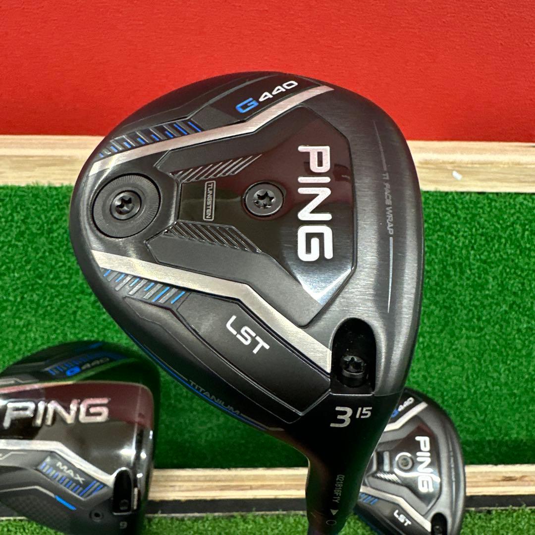 PING G440 1w 3w 5w 3本セットバイオレット 60 70 S