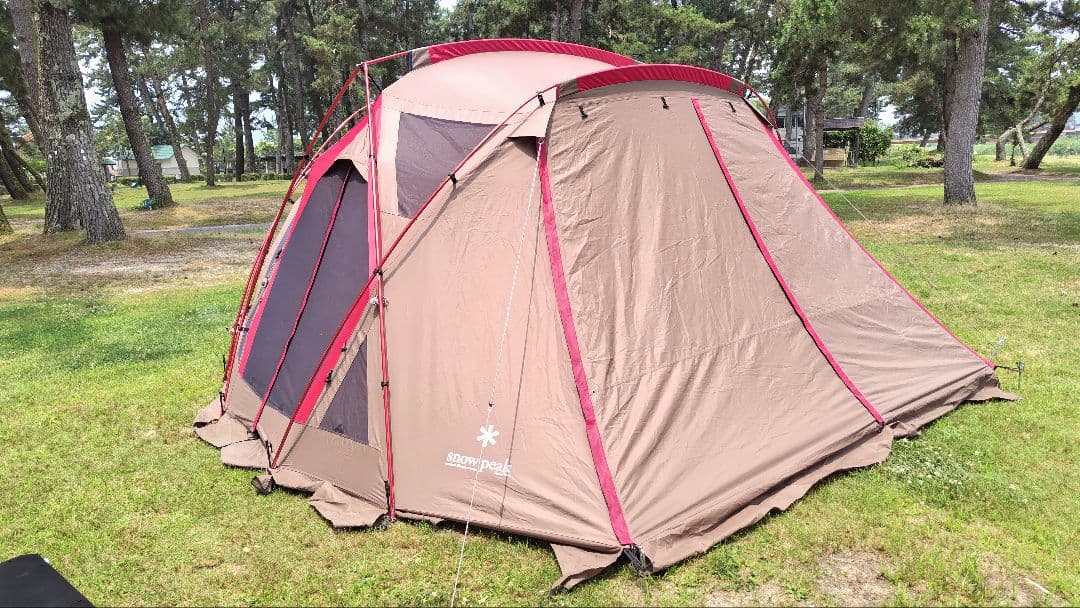 専用　スノーピーク　リビングロングシェルpro ポール新品、グランドシート付