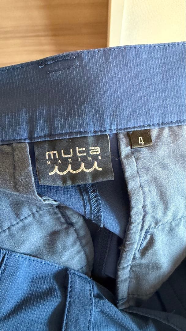 MUTA MARINE ネイビー ショートパンツ