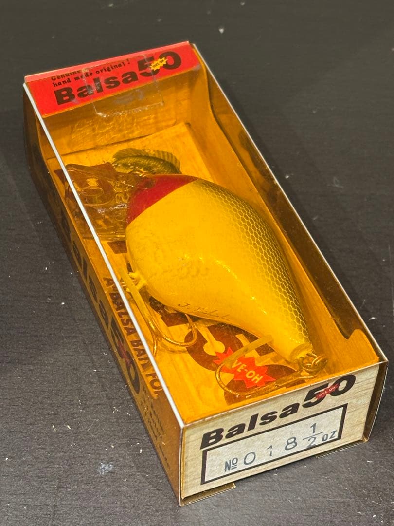 【Balsa-50 厚リップジュニア西岡サイン】018番
