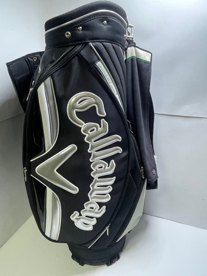キャロウェイ Callaway キャディバッグ ブラック メンズ 5分割デカロゴ