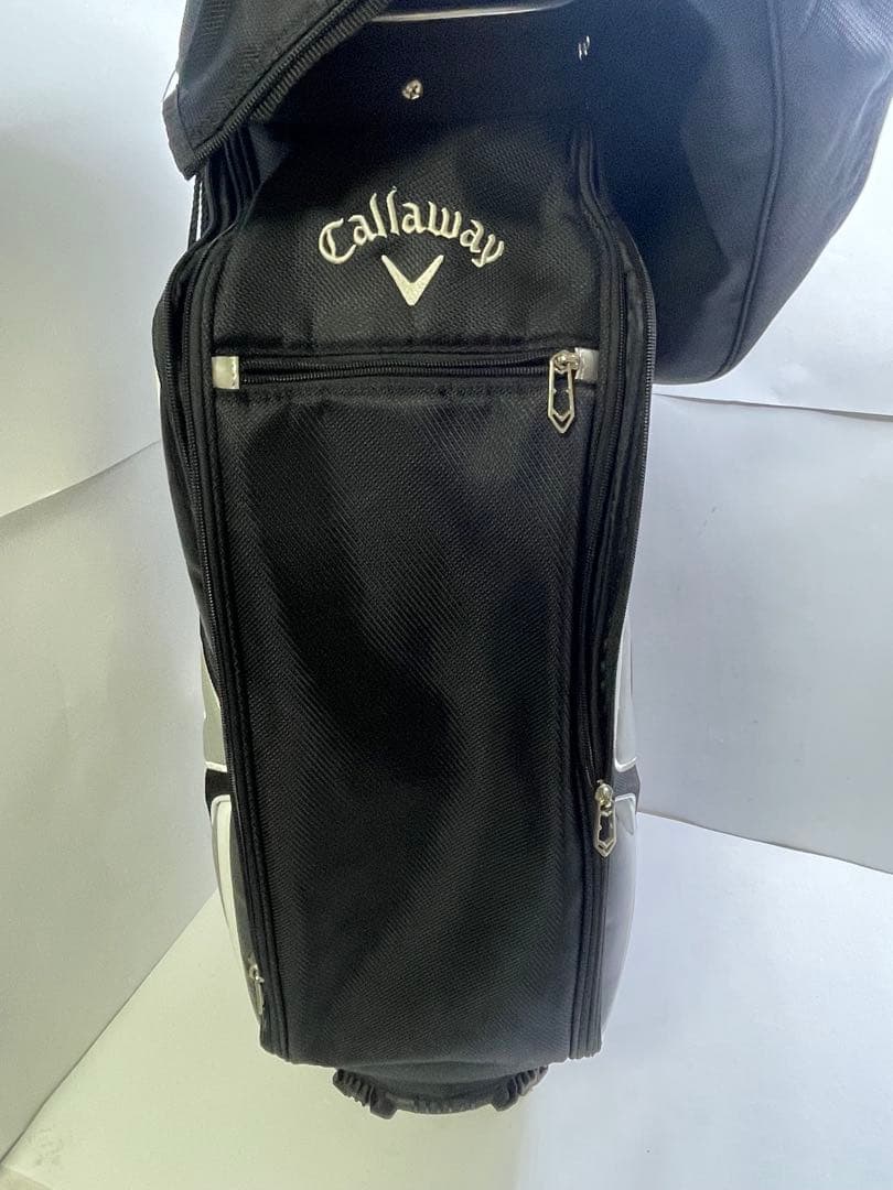 キャロウェイ Callaway キャディバッグ ブラック メンズ 5分割デカロゴ