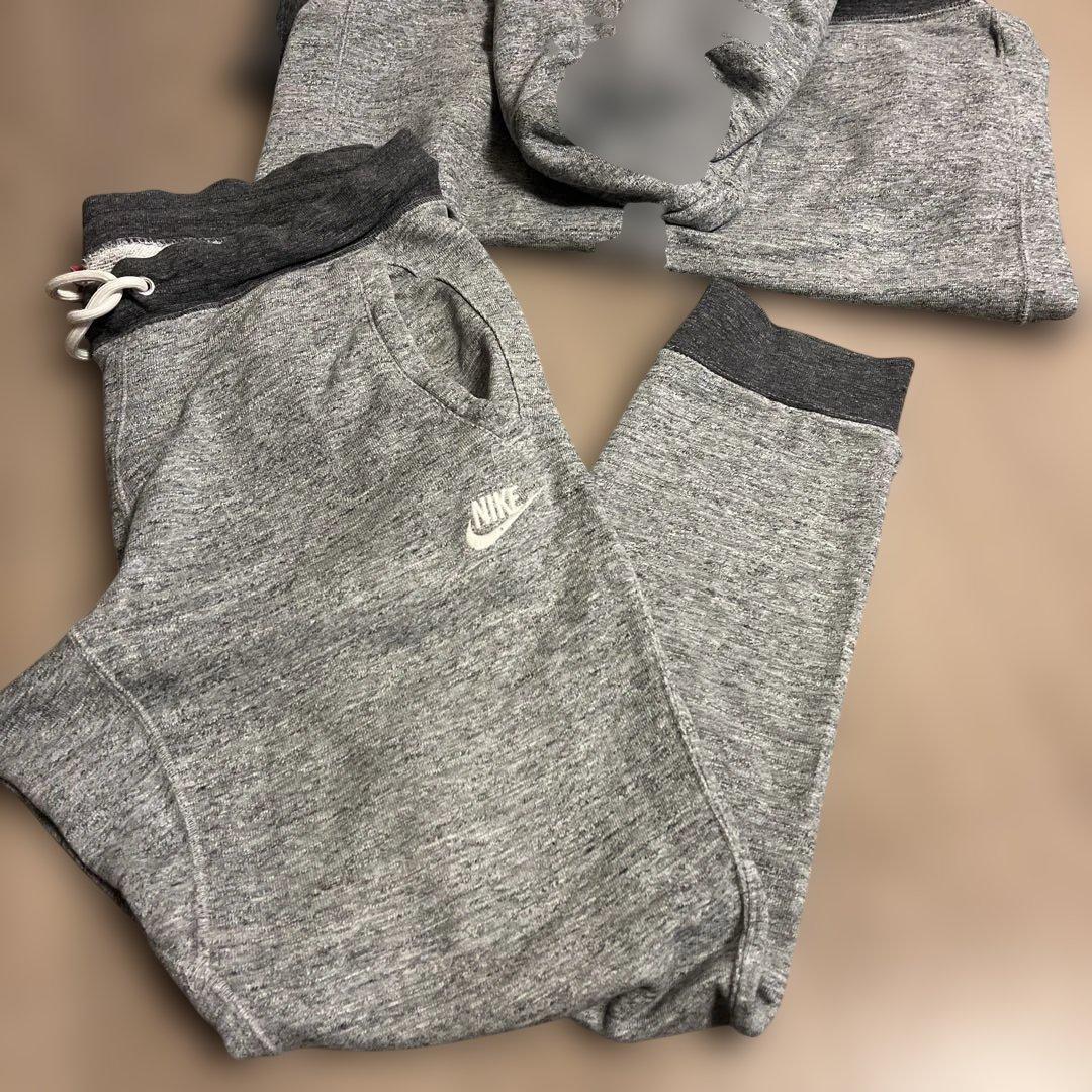 人気】NIKE フレンチテリー セットアップ 上下 L グレー　ナイキ