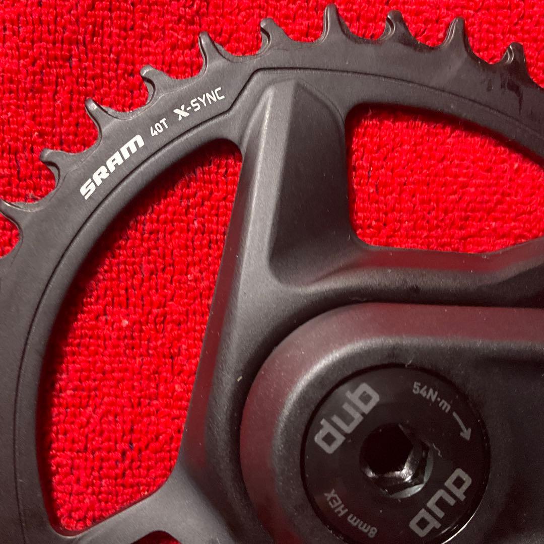 SRAM Apex Dub 12S wide クランクセット