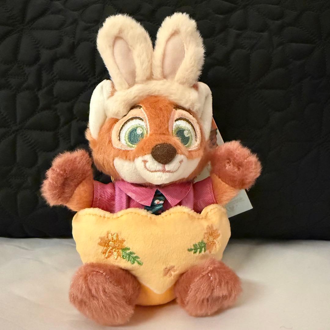 上海ディズニー　2026 イースター　ズートピア　ぬいぐるみキーチェーン