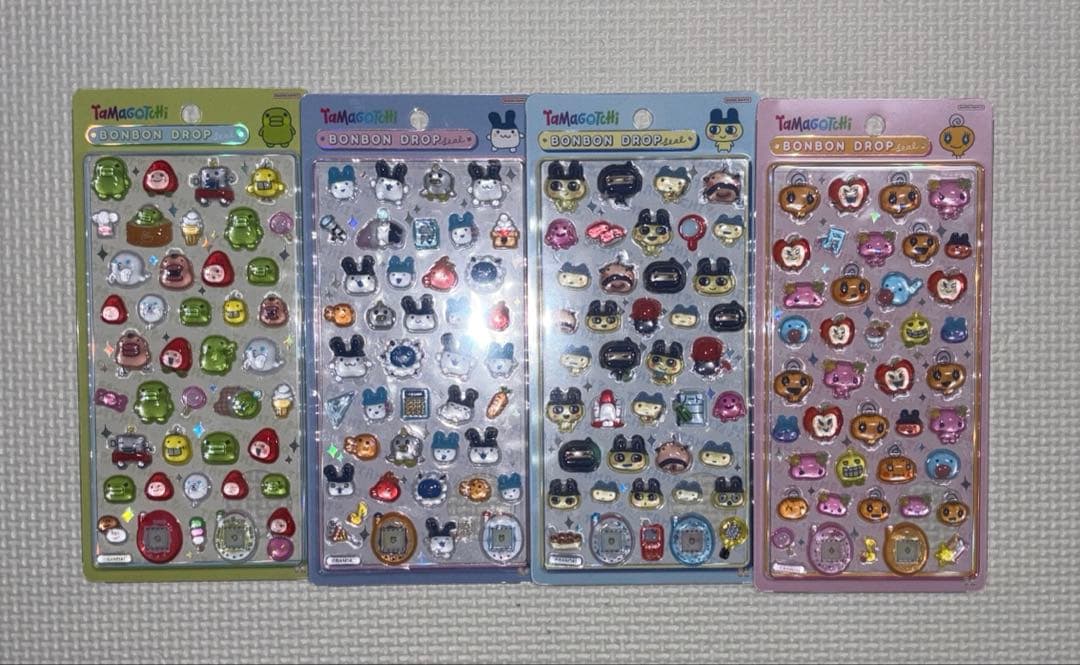 【国内正規品】ボンボンドロップシール たまごっち コンプリートセット