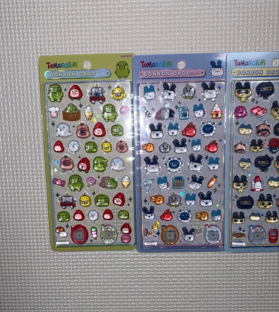 【国内正規品】ボンボンドロップシール たまごっち コンプリートセット