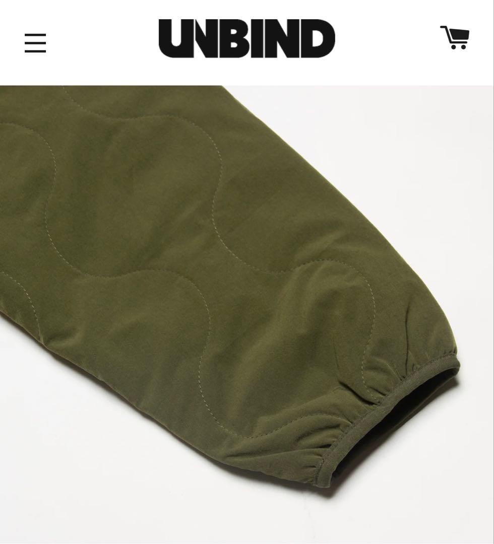 UNBIND キルティング　セットアップ　UEC QUILTED アンバインド