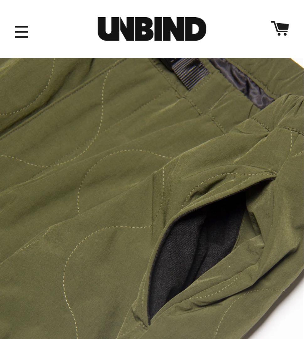 UNBIND キルティング　セットアップ　UEC QUILTED アンバインド