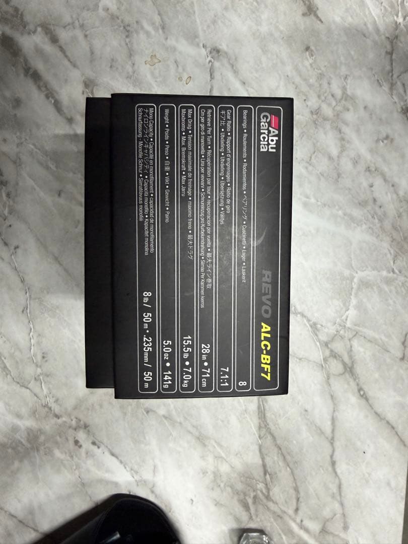 釣りキチ三平　Abu Garcia Revo ALC BF7
