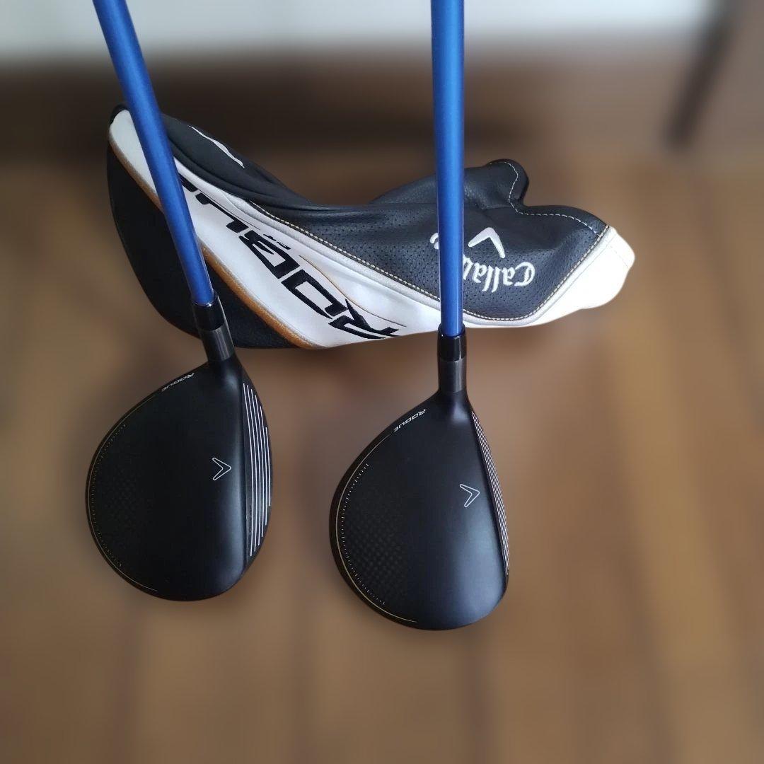 及風　Callaway Rogue ST LS 3番・5番ウッド2本セット