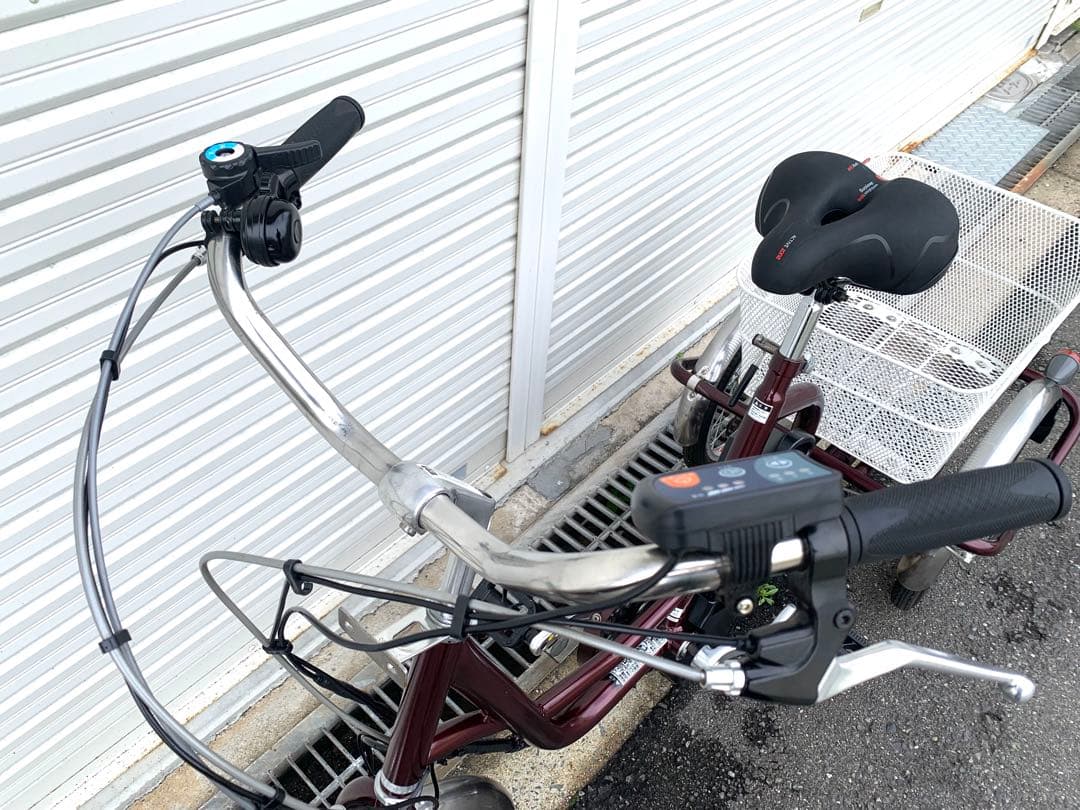 送料無料 電動アシスト三輪自転車 24V5.8Ah 20-16インチ動作確認済