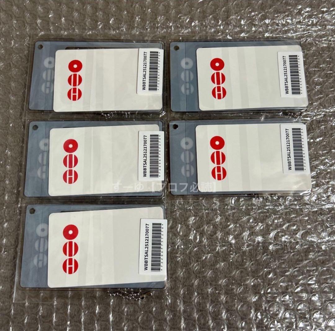 BTS ARIRANG Weverse 特典 フォトカードホルダー 5個