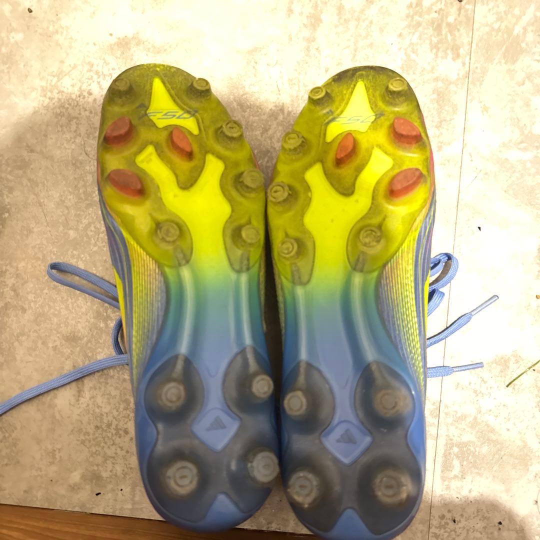 サッカースパイク　adidas F50 elite HG/AG 25.0cm