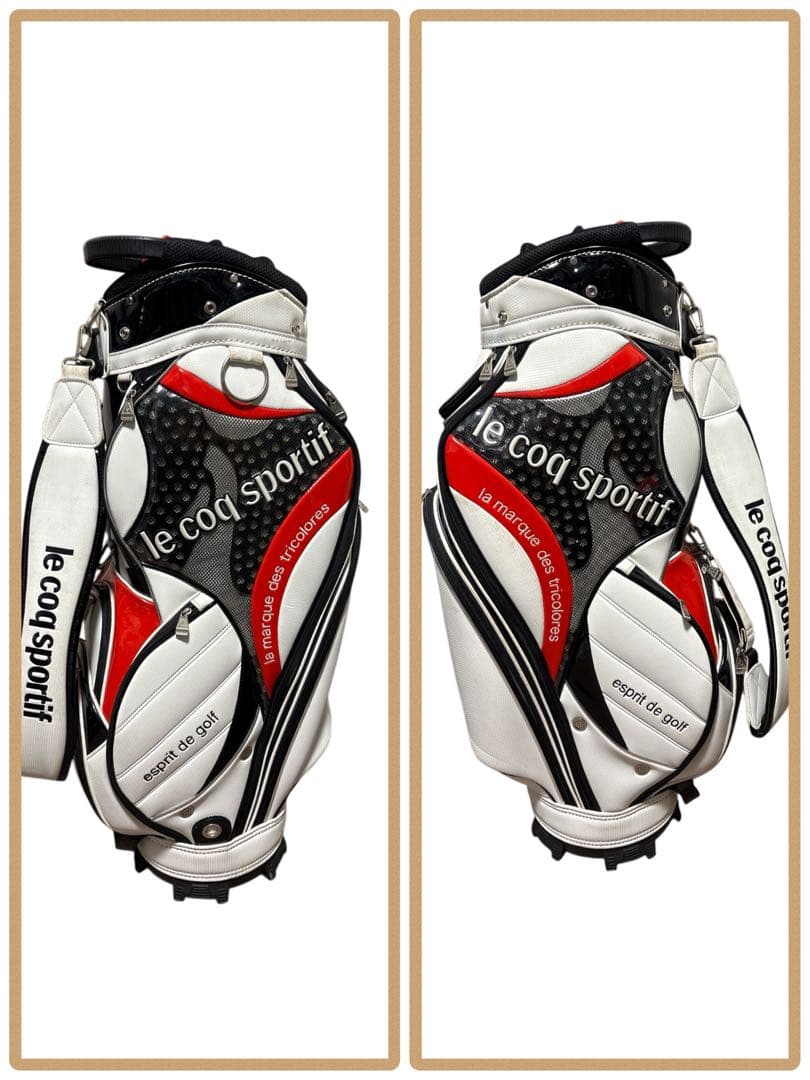 レフティセット！SRIXONZ785ウッドセット等11本ルコックキャディバッグ付
