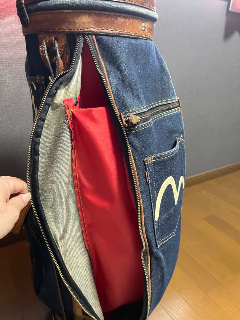 エヴィス EVIS キャディバッグ　かなり使用感有