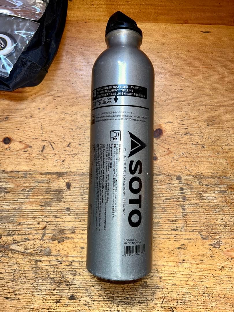 SOTO MUKA SOD-371 フューエルボトル 720ml