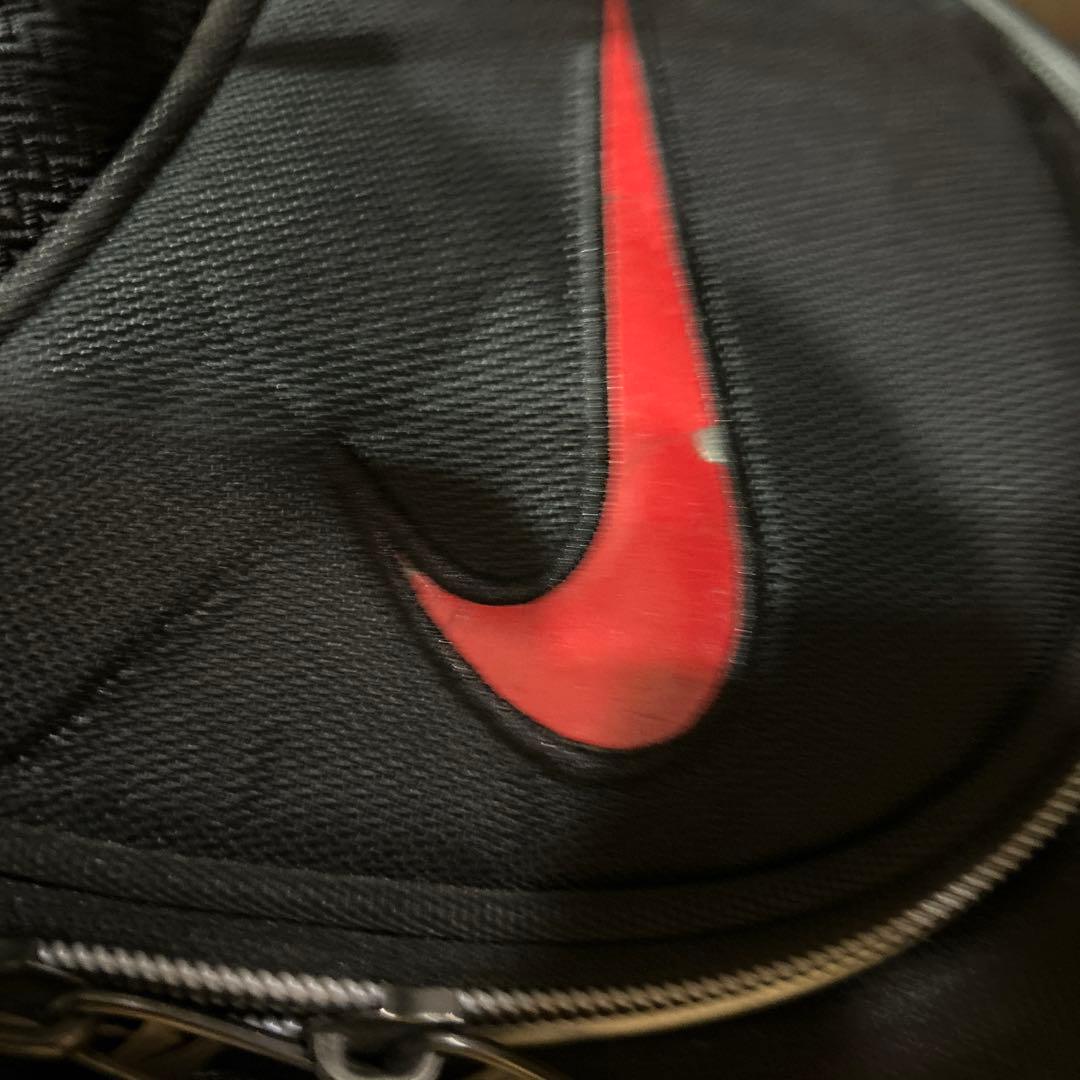 NIKE GOLF キャディバッグ ブラック/レッド おまけ付き。