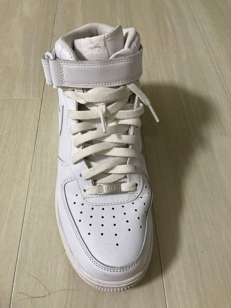 NIKE AIR FORCE 1 MID 白色 ミッドカット 27cm 正規品