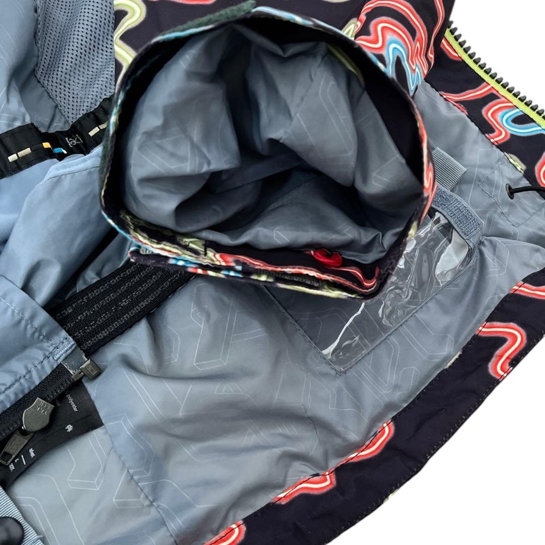 [ak] バートン ゴアテックス スノボ スキー マウンテンジャケット 蛍光XL