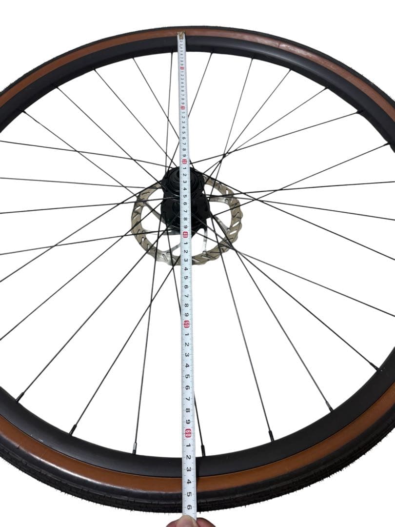 ディスクブレーキ用ロード／グラベルホイールセット 700×35C タイヤ付き