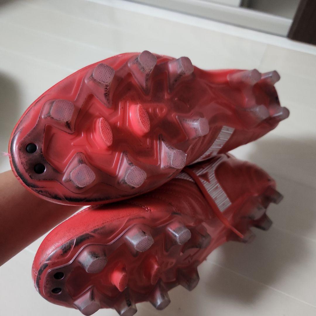 ミズノ　モナルシーダネオ　26cm　赤　スパイク　サッカー　フットサル