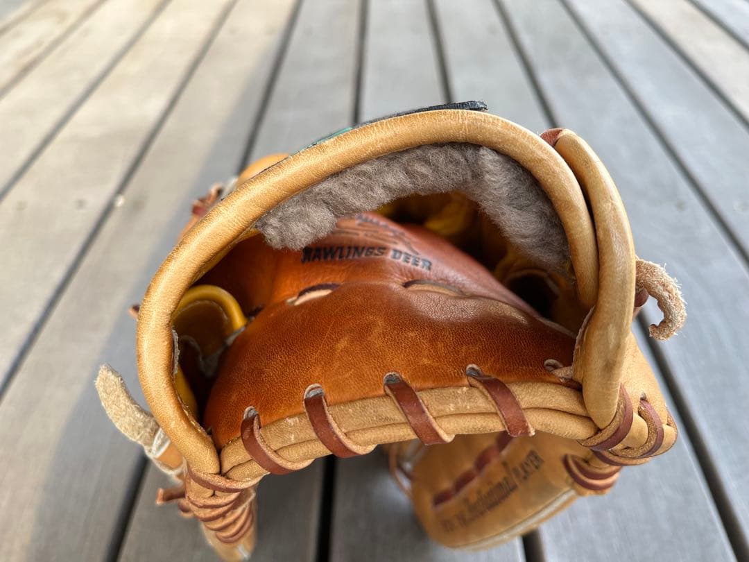 Rawlings by ASICS 外野手用硬式グローブ 左投げHIRAI刻印
