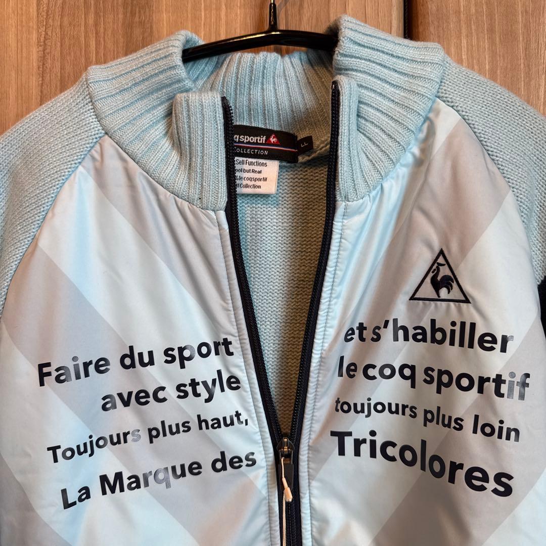 【新品タグ付き】le coq sportif ゴルフジャケット LLサイズ