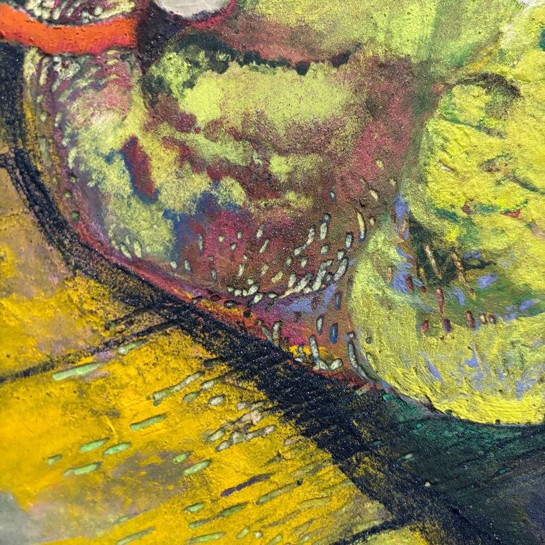 絵画 Smoking pigeon