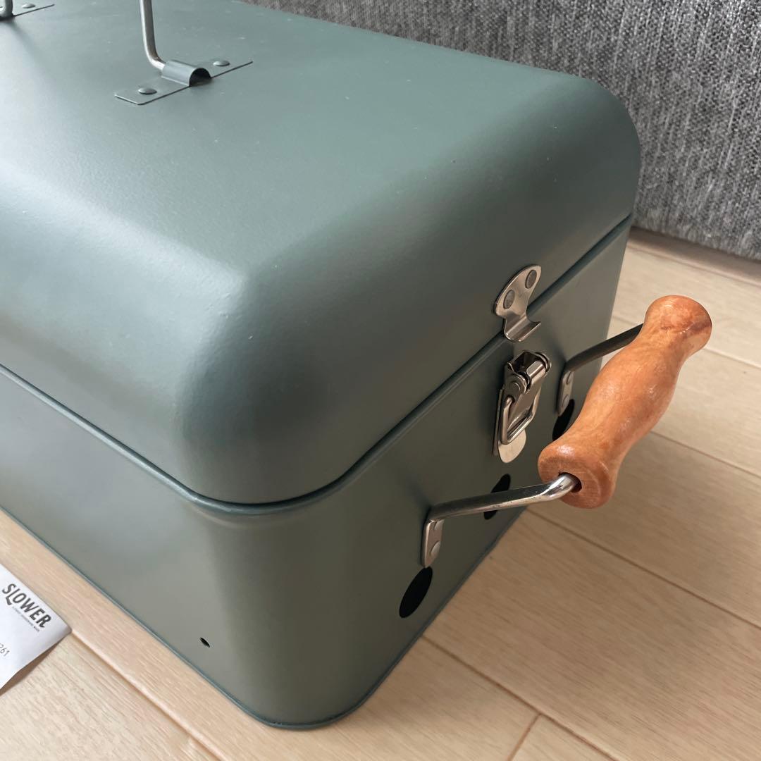 未使用品 BBQ STOVE ALTA グリーン コンパクト