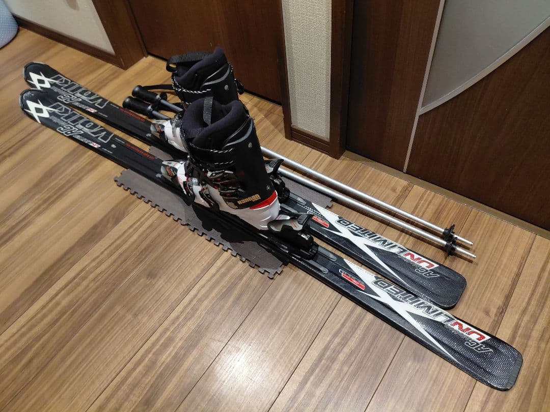 大特価❗VOLKL 学生・メンズ スキーフルセット・メンテ・WAX済み✔