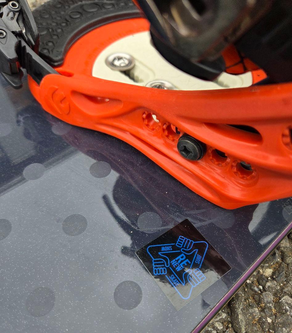 【ワックス永久無料】 SALOMON 147cm スノーボードセット FLUX​