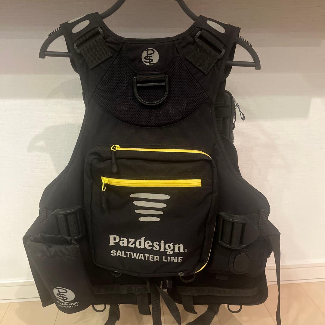Pazdesign フィッシングライフジャケット